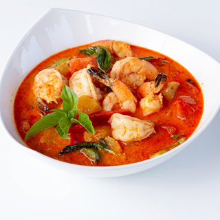 Shrimp & Pineapple Curry and Rice