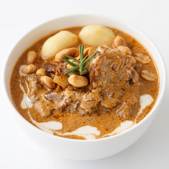 Massaman Curry and Rice.