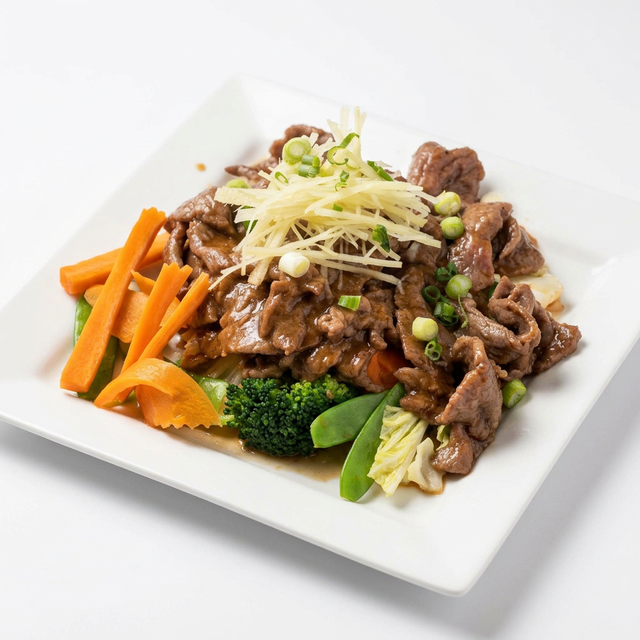 Siam Beef and Rice.