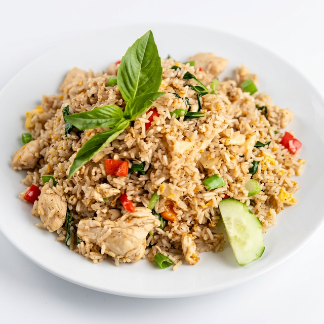 Thai Basil Fried Rice.